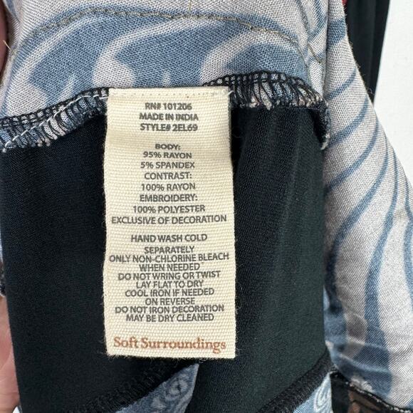 Soft Surroundings | NWT Icon Sultana Sequin Embellished Long Sleeve Maxi Dress - Picture 16 of 16